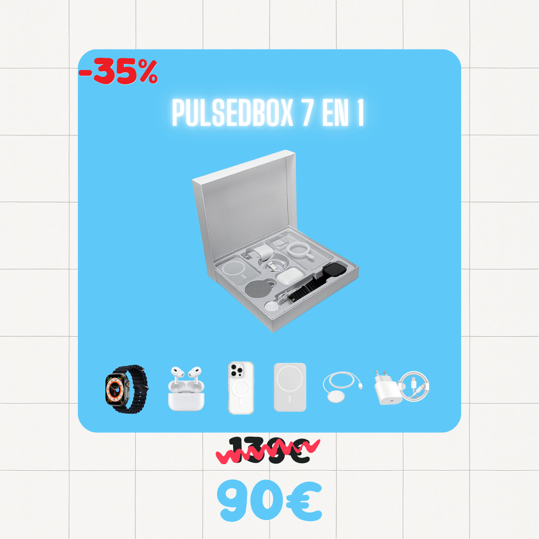 PULSEDBOX | 7 en 1 iPhone