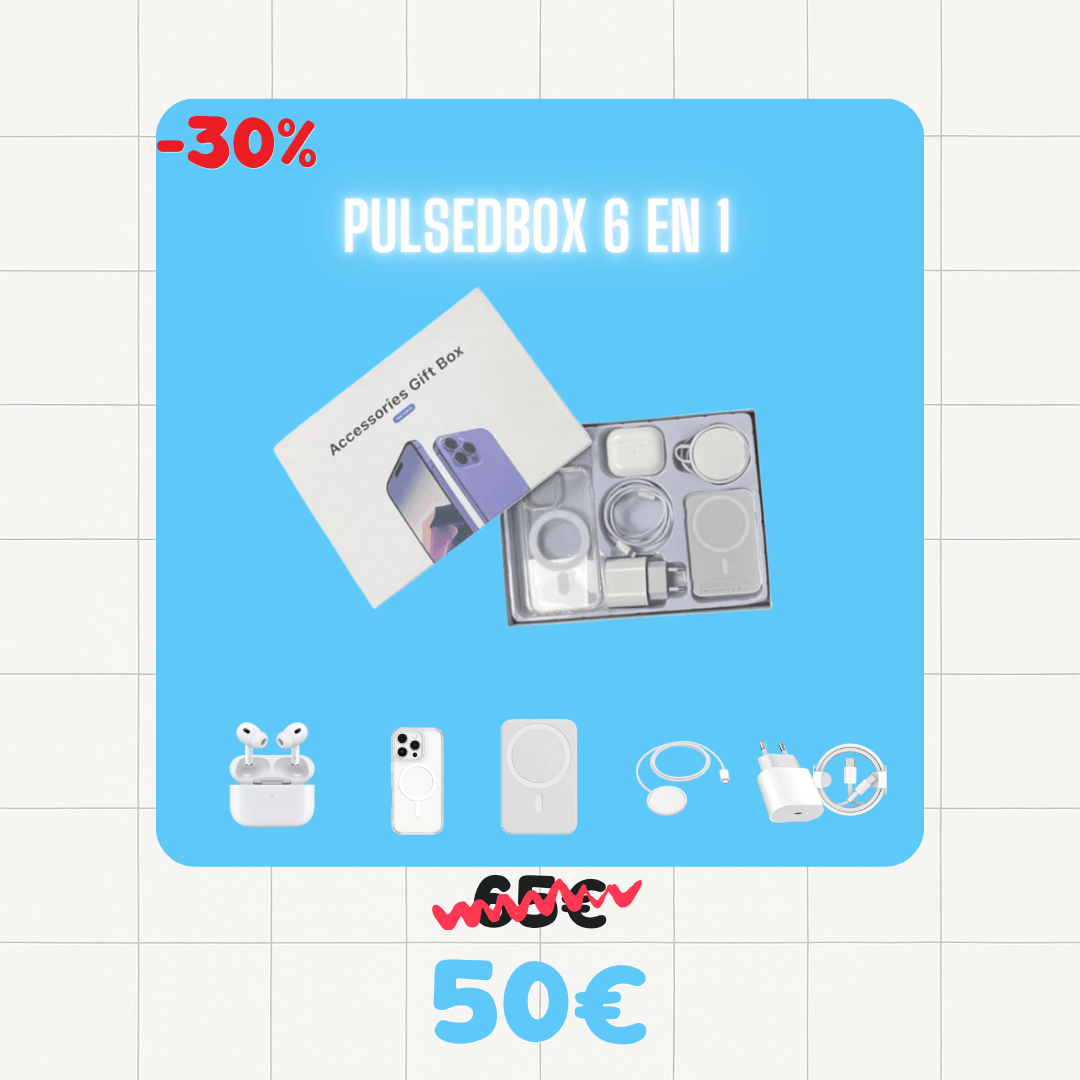 PULSEDBOX | 6 en 1 iPhone - Pulsed Box
