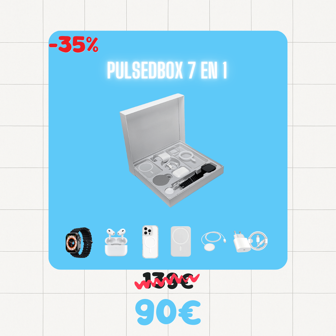 PULSEDBOX | 7 en 1 iPhone - Pulsed Box