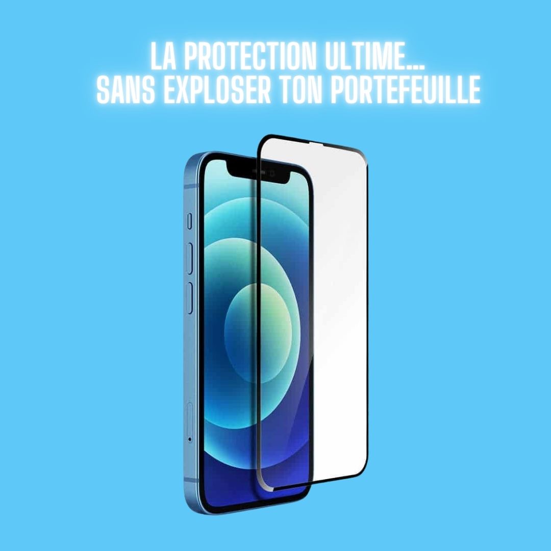 Pack complet de protection iPhone : Vitre et Coque