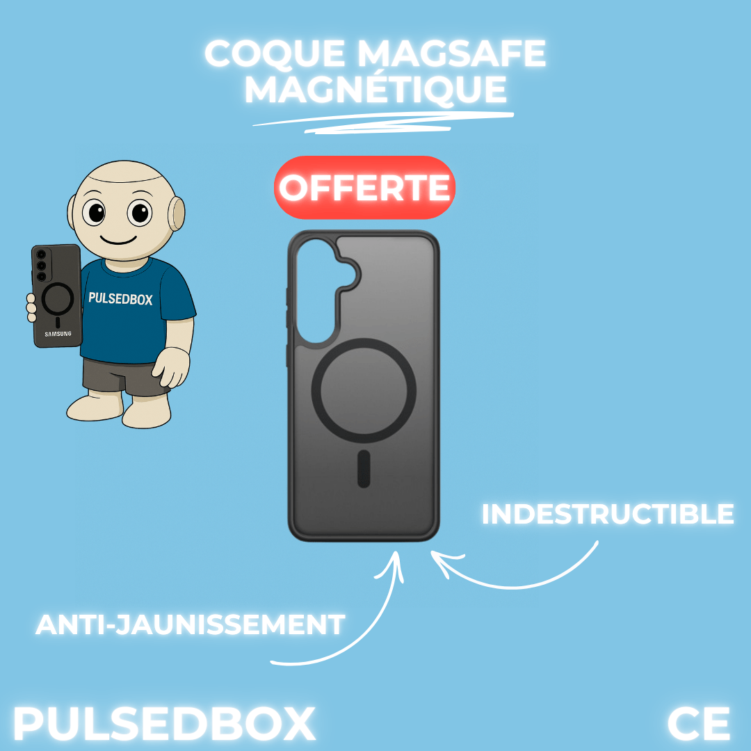 Batterie Externe Magnétique MagSafe - Pulsed Box