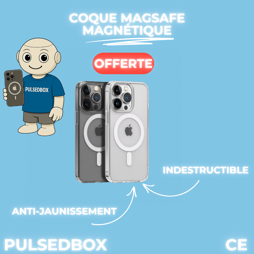 Batterie Externe Magnétique MagSafe - Pulsed Box