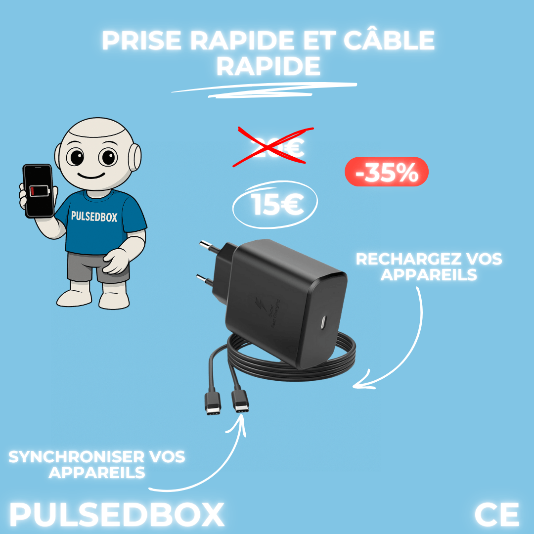 Chargeur Rapide - Pulsed Box
