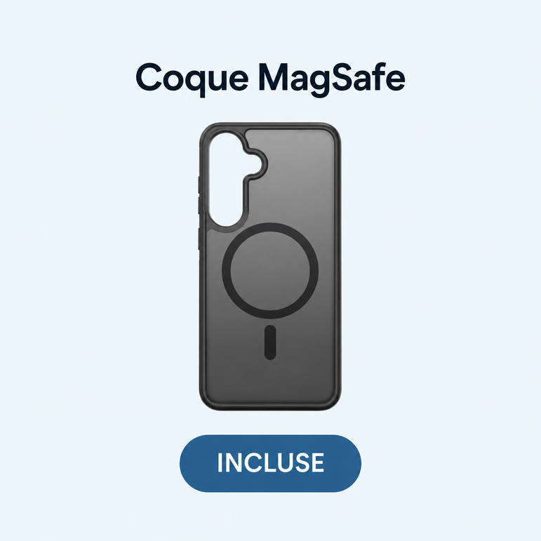PULSEDBOX | 6 en 1 Android — Coque MagSafe ; INCLUSE