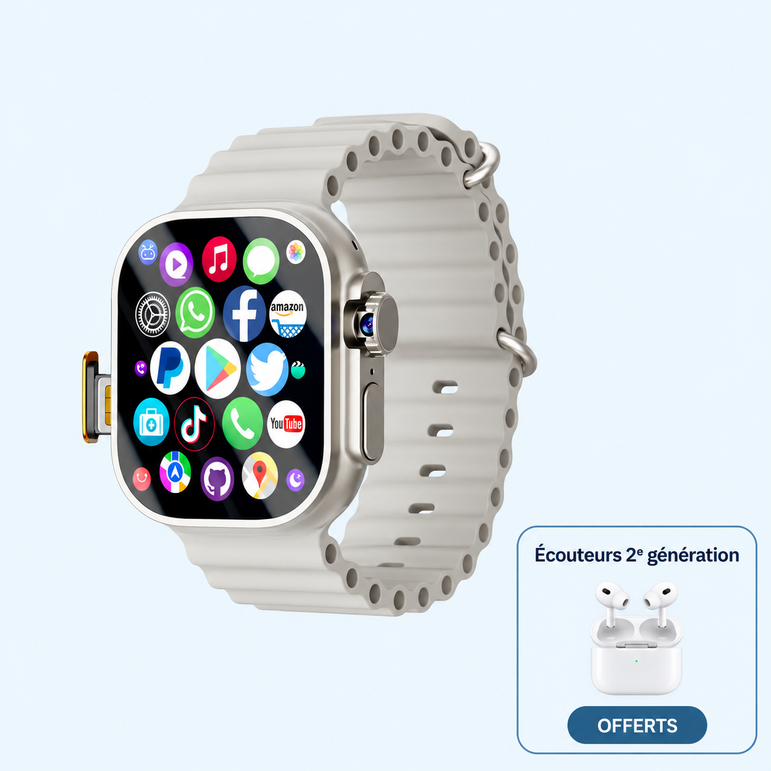 Montre Ultra Max — Écouteurs 2e génération ; OFFERTS