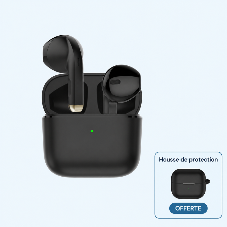 Écouteurs Android Pro 6 — Housse de protection ; OFFERTE